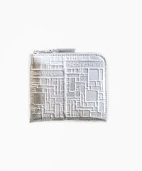 Wallet COMME des GARCONS _ Embossed Logotype - L Zip Wallet