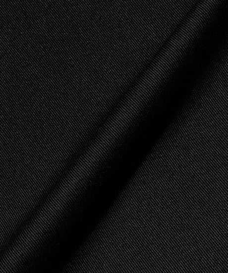 FOUNDOUR _ T/C TWILL TUCK TROUSERS ( Black )