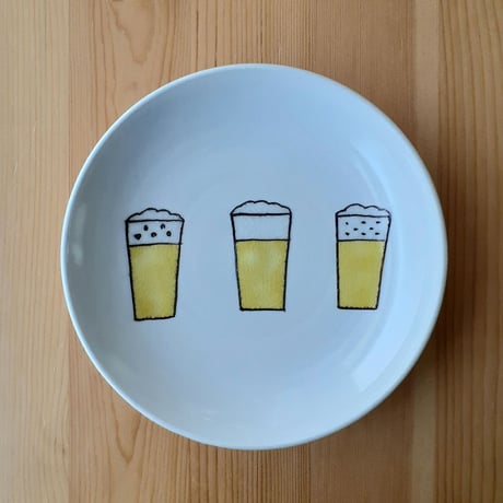 取り皿 クラフトビール・生ビール・ピーナツ・日本酒（紫）・日本酒（紺）