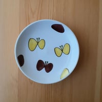 豆皿 蝶々・すずらん・青パンジー・梅・菜の花・スカビオザ・カーネーション・いちょう