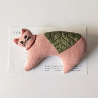 nekogaoネコがみてるよブローチ・ 桜餅・水羊羹・BOX入り