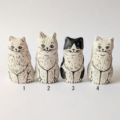 ねこちゃんオブジェ・小