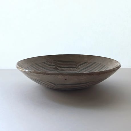 牧谷窯 練り込み8.5寸皿