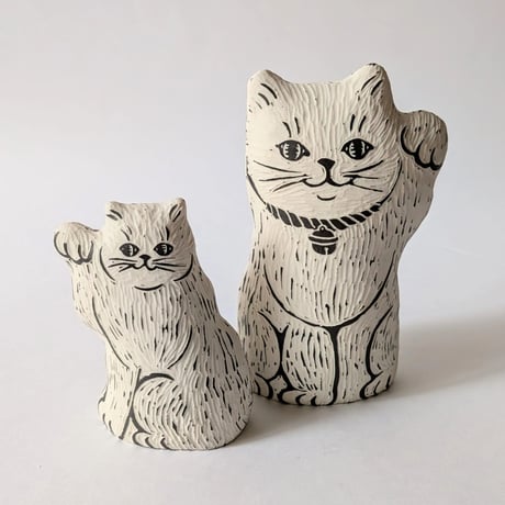まねきねこちゃん・横向き