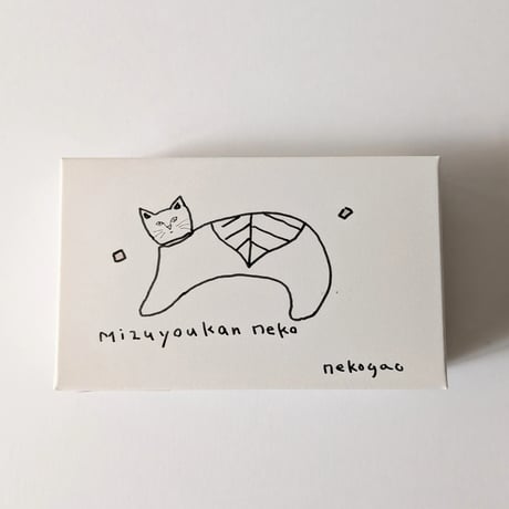 nekogaoネコがみてるよブローチ・ 桜餅・水羊羹・BOX入り