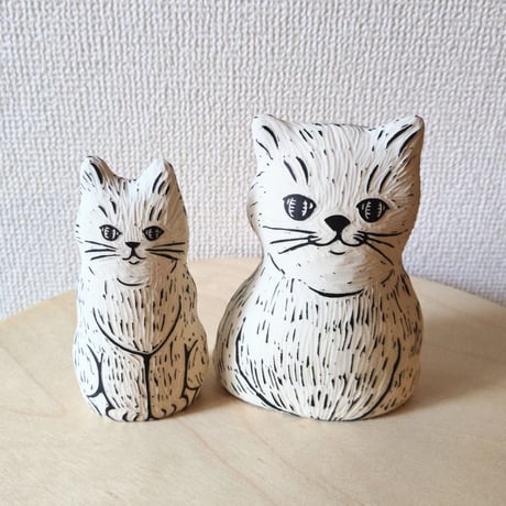 ねこちゃん花器
