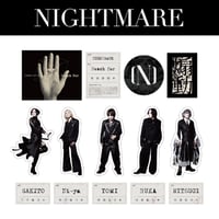 NIGHTMARE ナイトメア ご当地マグネット&トレカ NIGHTMARE TOUR 2025 回生 天下大暴走 最終公演 夜宴 ご当地トレカ