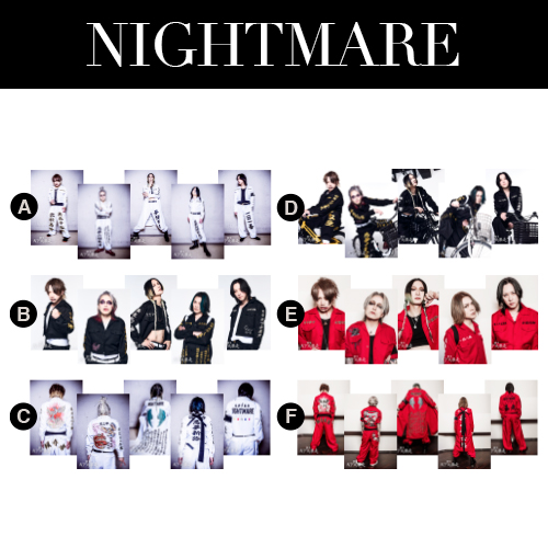 NIGHTMARE TOUR 2025 回生 天下大暴走 フォトセット 全6種 | （有