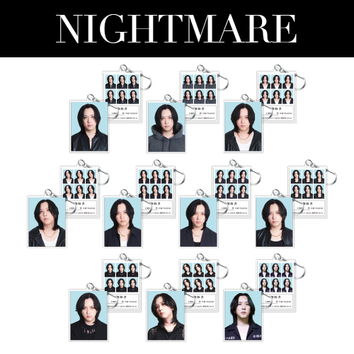 nightmare 瑠樺　グッズセット NIGHTMARE BIRTHDAY LIVE 2025 ~RUKA BD ~ 証明写真風キー