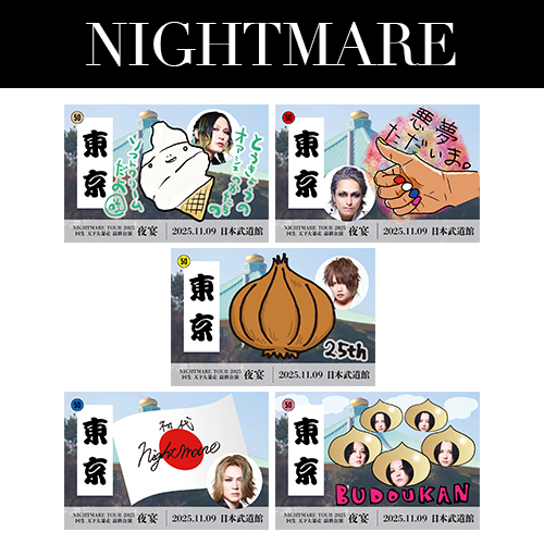 NIGHTMARE TOUR 2025 回生 天下大暴走 最終公演 夜宴 ご当地トレカ