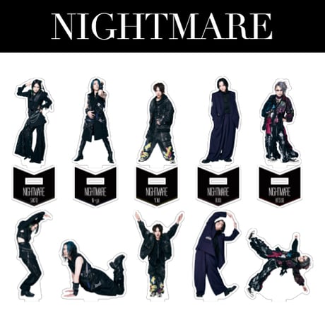 柩上下 アクリルスタンド ナイトメア NIGHTMARE ナイトメア 柩 アクリルスタンド アクスタ トレカ - メルカリ