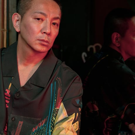◆NEMES 294 NEMES x HEAT "MIDNIGHT-SHINJYUKU" SHIRT