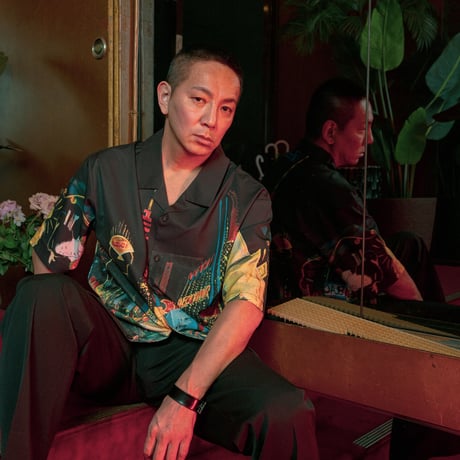 ◆NEMES 294 NEMES x HEAT "MIDNIGHT-SHINJYUKU" SHIRT