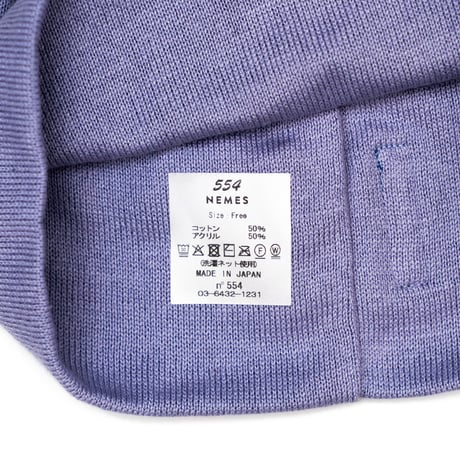 ◆NEMES 289 NEMES×554 SWEAT "90'S" BEANIE