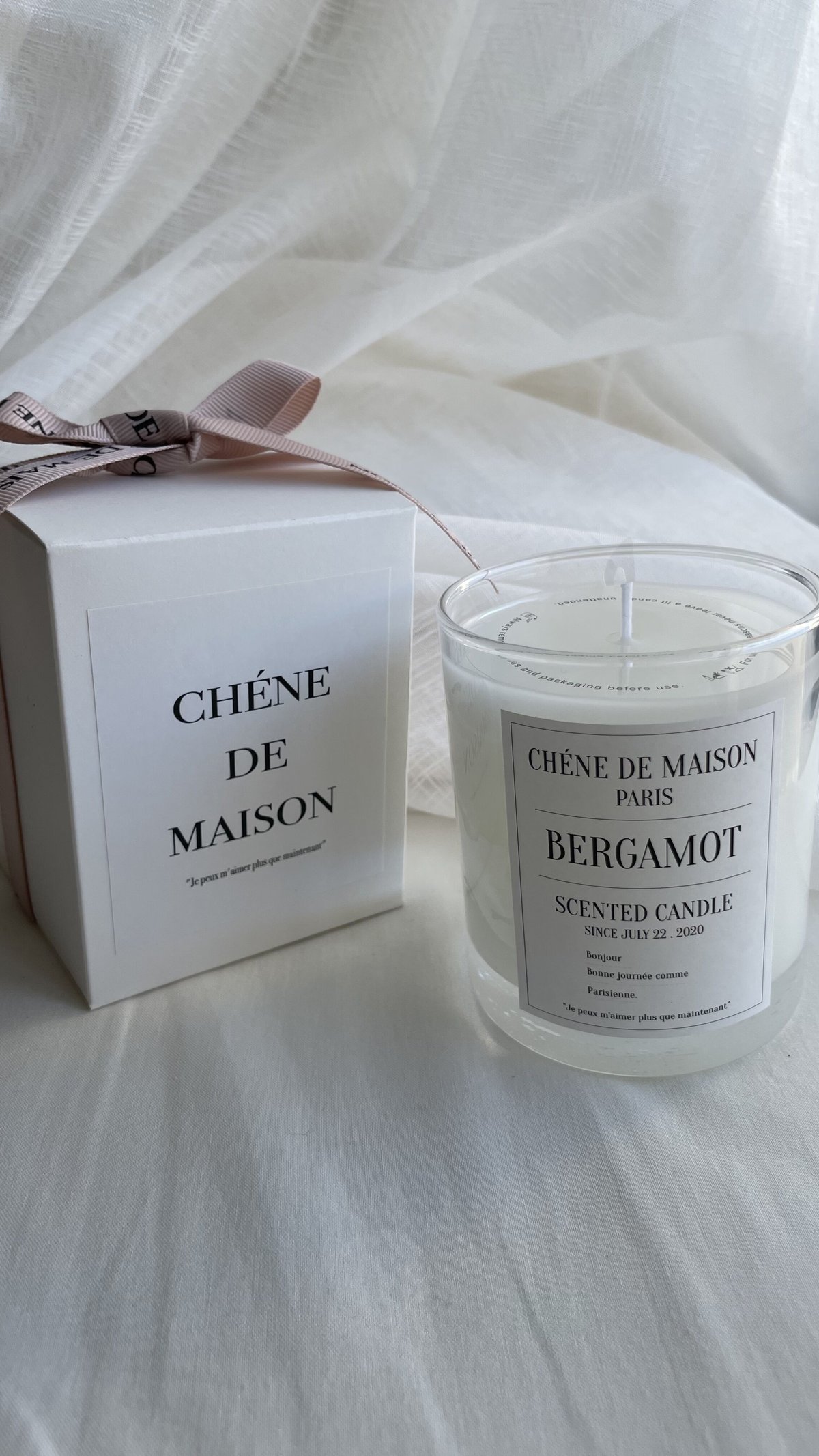 ORIGINAL AROMA CANDLE. | CHÉNE DE MAISON
