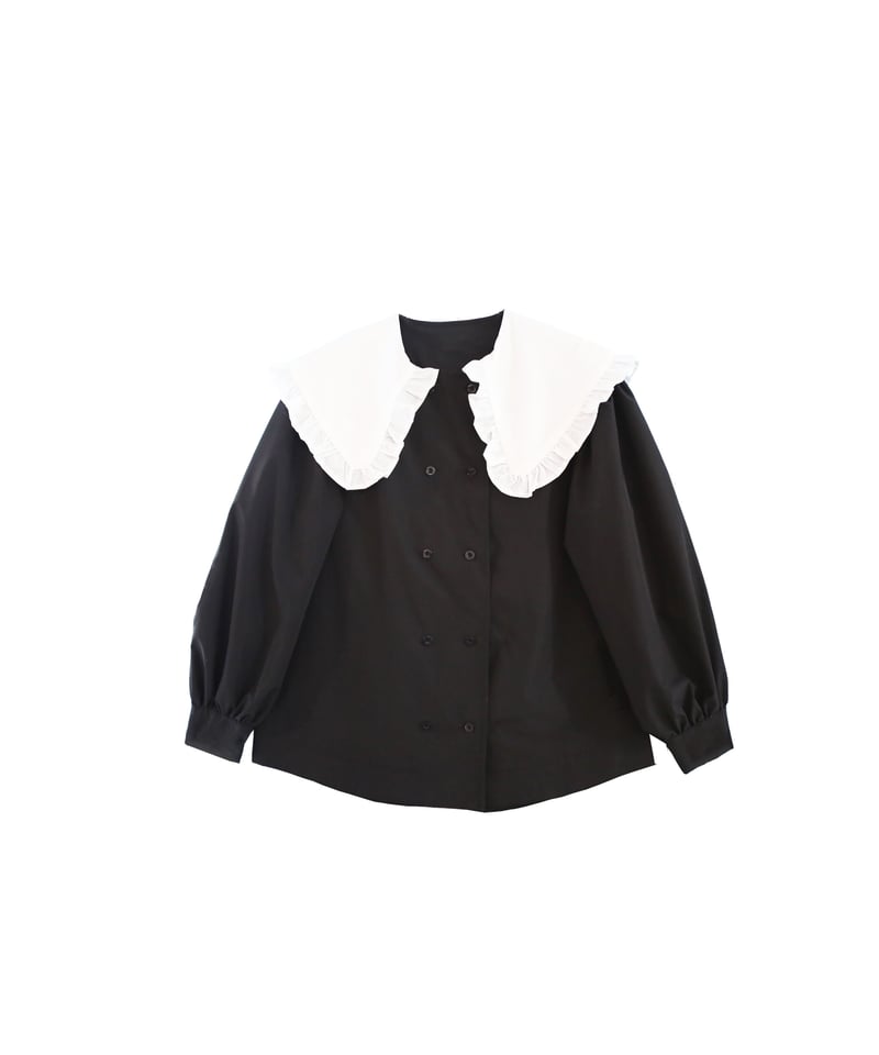 Big collar blouse. | CHÉNE DE MAISON