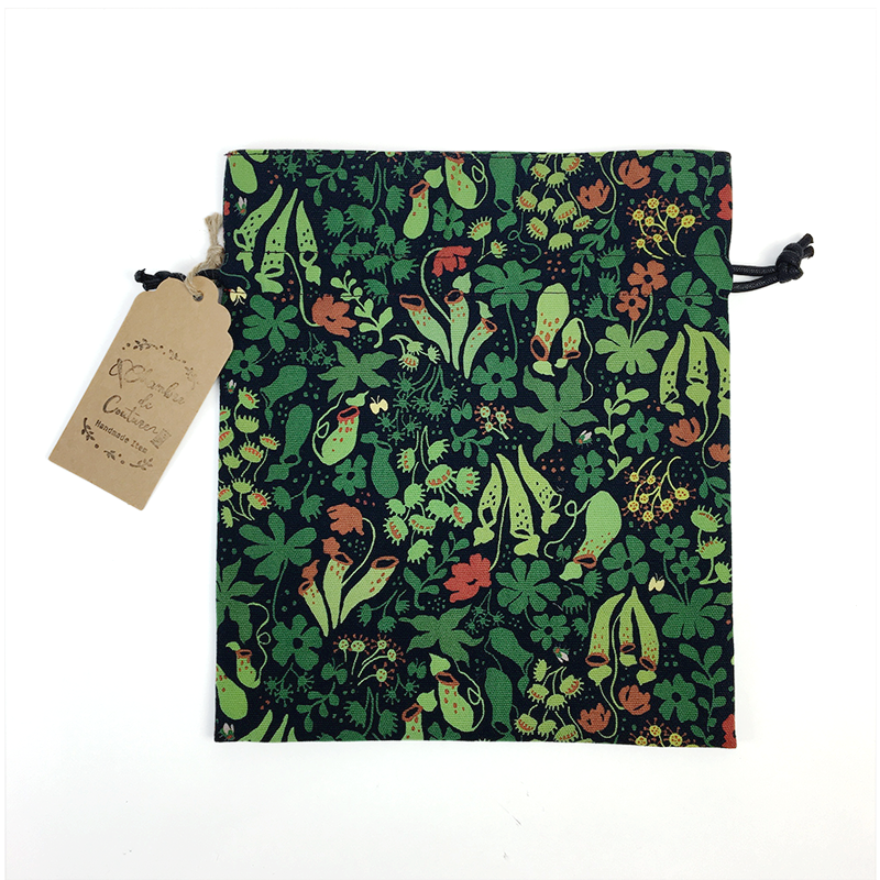 オリジナル 】巾着 食虫植物【 ハンドメイド 】 | CHICO's STORE
