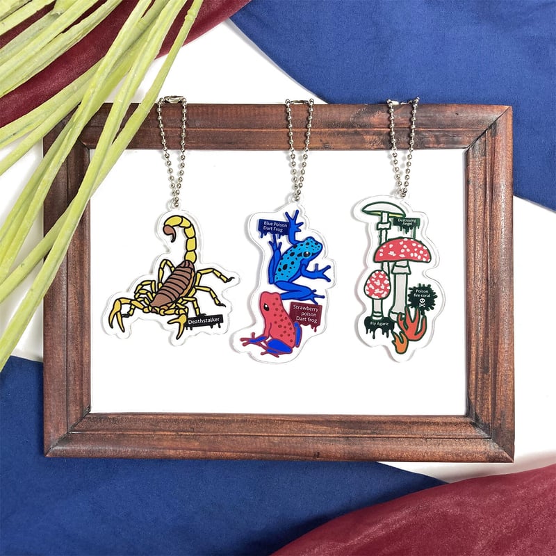 アクリル キーホルダー 【有毒生物】 | CHICO's STORE