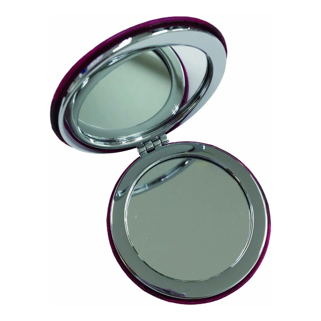 ★新品　瑪瑙エレガンス ミラーコンパクト エクレボ exrevo コンパクトミラー 拡大鏡 鏡 折りたたみ ミニ