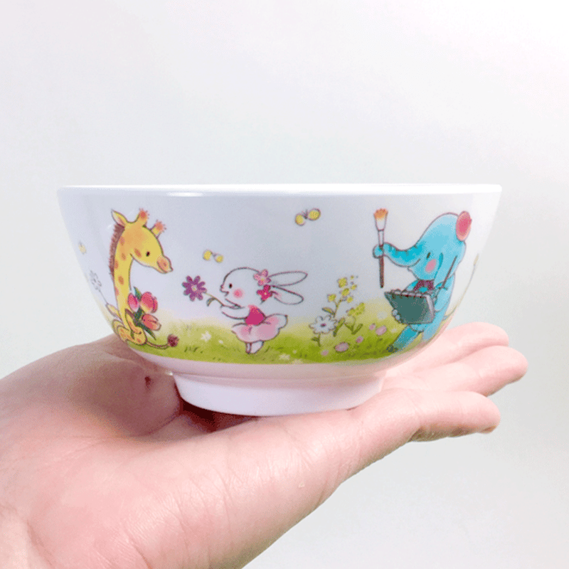 可愛い食器 かわいい動物イラストのなかよしシリーズ 日本製お