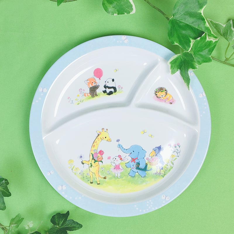 セット 】メラミン 食器 3点 セット 【 動物 】 (10579001) | CHICO