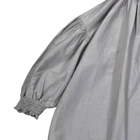 UNIVERSAL TISSU / コットンシルクトリプルシャーリングシャツ / UT261BL002 019グレージュ