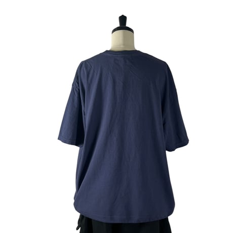 FILUM /  USコットンピグメントドローコードTプリントT  / 2603306 NAVY