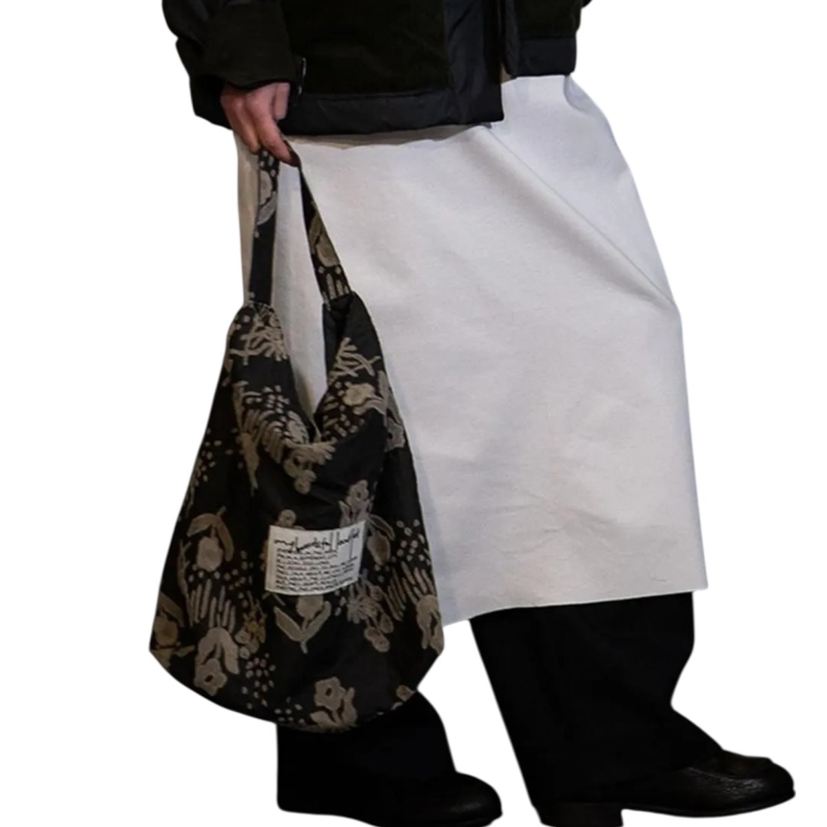 バッグ my beautiful landlet WOOL TOTE BAG my beautiful landlet / ORIGINAL FLOWER JACQUA