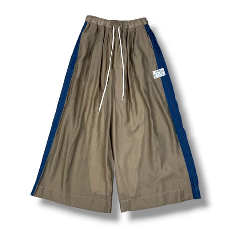 BLANCbasque /  テンセルローンサイドデニムパンツ / BB62-307 34D.beige