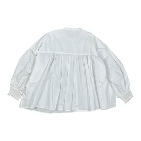 UNIVERSAL TISSU / ナチュラルタイプライター シャーリングブラウス / UT244BL022 010
