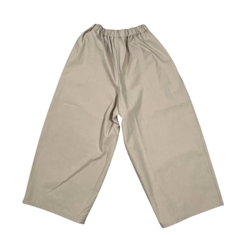 (g) グラム / RELAX COTTON WIDE PANTS / g_619 BEIGE