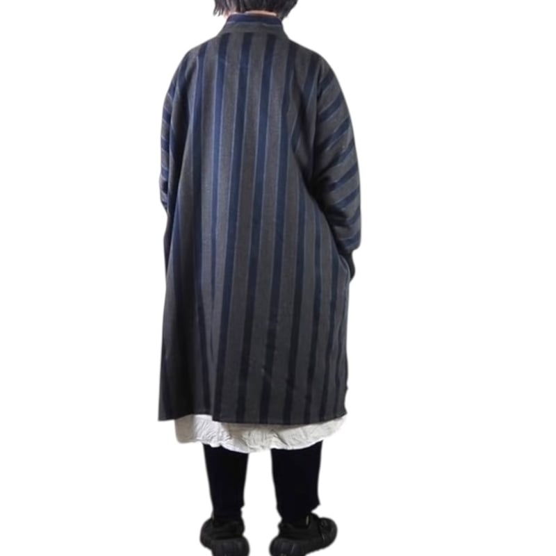 値下げ！【美品】or Slow ウール コート ネイビー・グレー 値下げ！【美品】or Slow ウール コート ネイビー・グレー 楽天市場