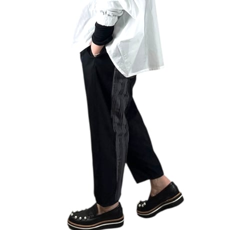 bedsidedrama /  Mixed Frill Pants / BSD26SS-06 BLACK size1