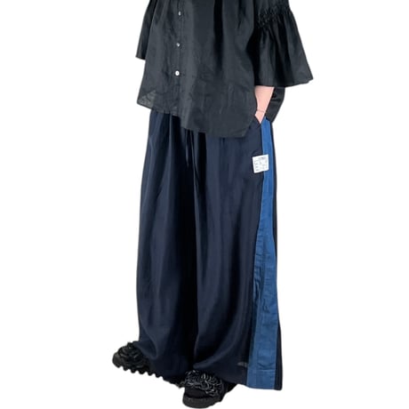 BLANCbasque /  テンセルローンサイドデニムパンツ / BB62-307 29NAVY