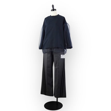 BLANC basque / サイドラインイージーパンツ / BB50-302 M.GRAY