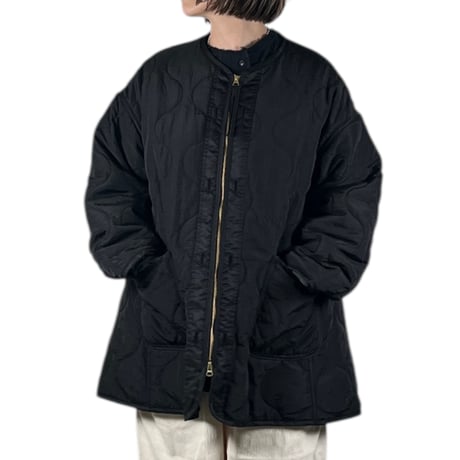 KHA:KI  / MIL QUILT ZIP UP JACKET/ MIL25FJK3229 ブラック
