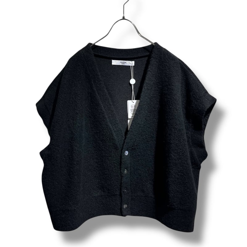 UNIVERSAL TISSU / リサイクルウールパイル Vネックベスト / UT253CT