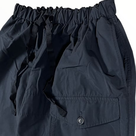 TIGRE BROCANTE /  C/Nライトグログランオーバーストリングカーゴパンツ / LPT-88-F130 ブラックunisexM