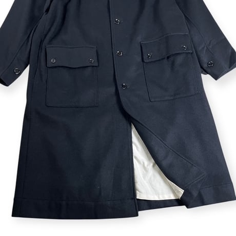 TISSU / カシミヤビーバースタンドカラーコート / TS243CO080  クロsize3