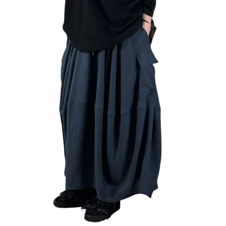 Pearl Button - BLANCbasque / ギャザーバルーンスカート / PB62608 29navy