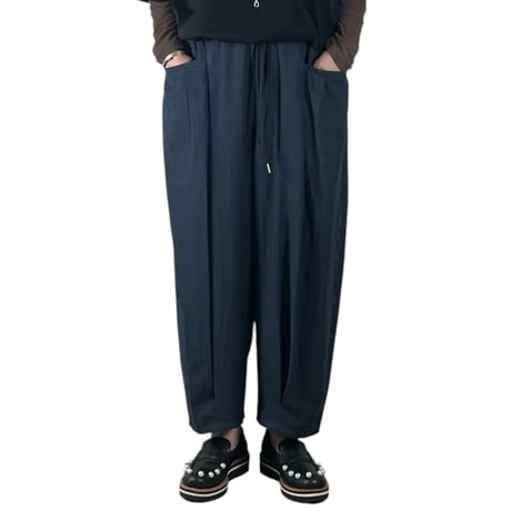 Pearl Button - BLANCbasque /  タックバルーンパンツ / PB62-308 29navy