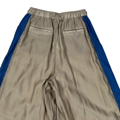 BLANCbasque /  テンセルローンサイドデニムパンツ / BB62-307 34D.beige