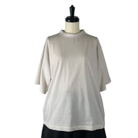 ESTROISLOSE / Organicフルタンブラー天竺5分袖Tシャツ / EC25103 04IVORY
