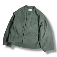 KHA:KI / バレルスリーブ ファティーグシャツ / MIL26HBL3152 OLIVE size2