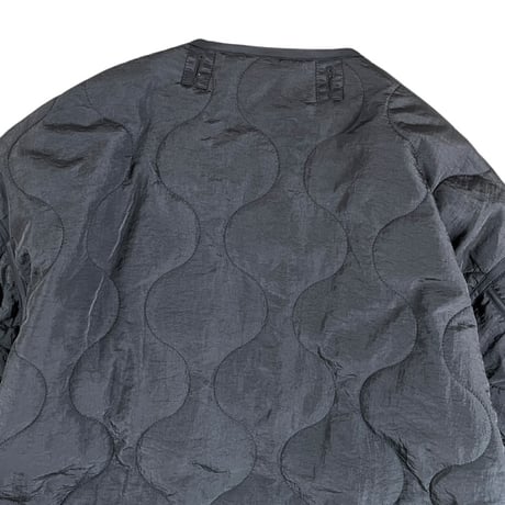 KHA:KI  / MIL QUILT ZIP UP JACKET/ MIL25FJK3229 ブラック