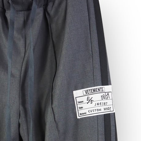 BLANC basque / サイドラインイージーパンツ / BB50-302 M.GRAY