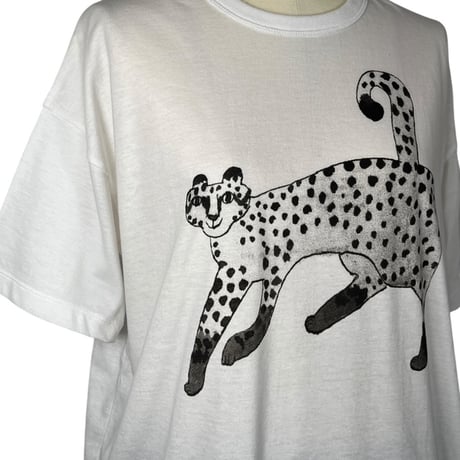 (g) / TENJIKU PRINT Tee CHEETAH / g_317CH