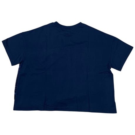 UNIVERSAL SEVEN / クラシック天竺パッチワークレースコンボT / US262CT026 040ネイビー×ネイビー