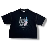 STOF / WORLD ORDER SAMUE T-SHIRT / SF26SS-26D BLACK sizeS