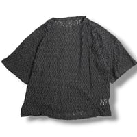 TISSU / オーガニックシュリンクレースTシャツ / TS260CT080 007チャコール size3